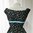 Mustapohjainen Mila-mekko, koko n.32-34 (XS)