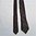 Viininpuna-musta-harmaaraidallinen kapea 60-luvun kravatti