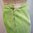 Vaaleanvihreä-valkoraidallinen 60-luvun jakkupuku, 38/hame S/M, jakku n.L