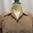 Vaaleanruskea 50-luvun Sandy Mac Donald -paitapusero, miesten S, naisten M-L