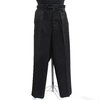 Musta-harmaat 40-50-luvun housut, n.L (vy 95cm)